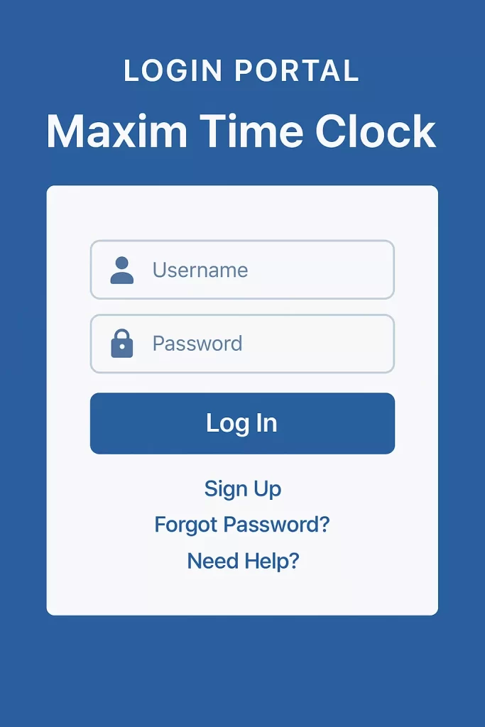 Maxim Time Clock Login Portal